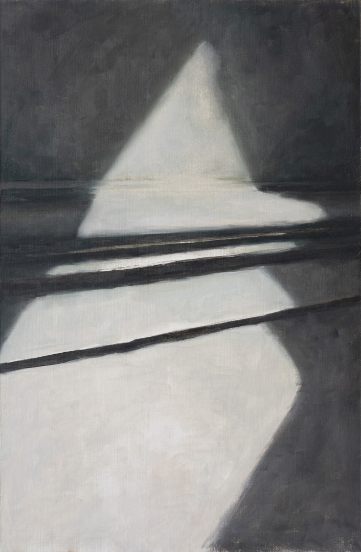 Numbered Days (2016), 46 x 30 cm, oil on panel (private collection)